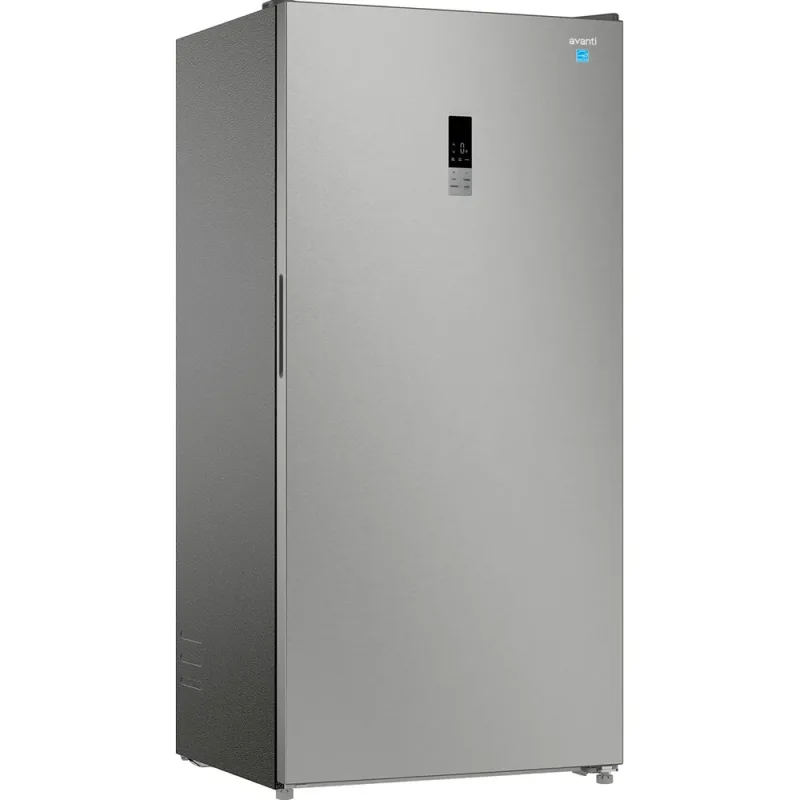 17 CuFt MaxxSpace Garage-Ready Upright Freezer in Stainless Steel
