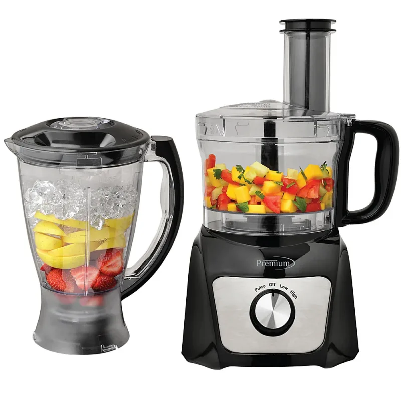 Combinado de Processador de Alimentos e Liquidificadora