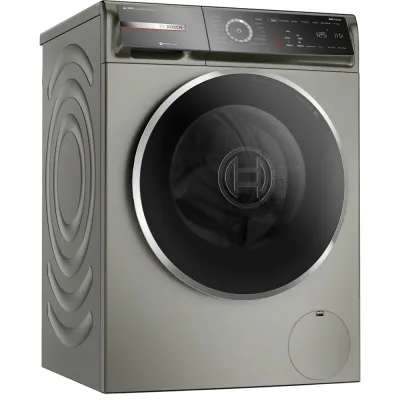 24-Zoll Smart Frontlader-Waschmaschine – Pearl Steel