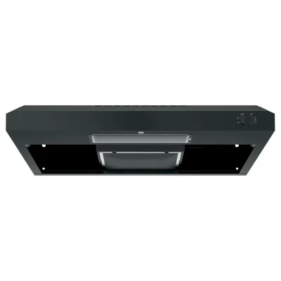 Campana extractora convertible de 30 pulgadas en negro
