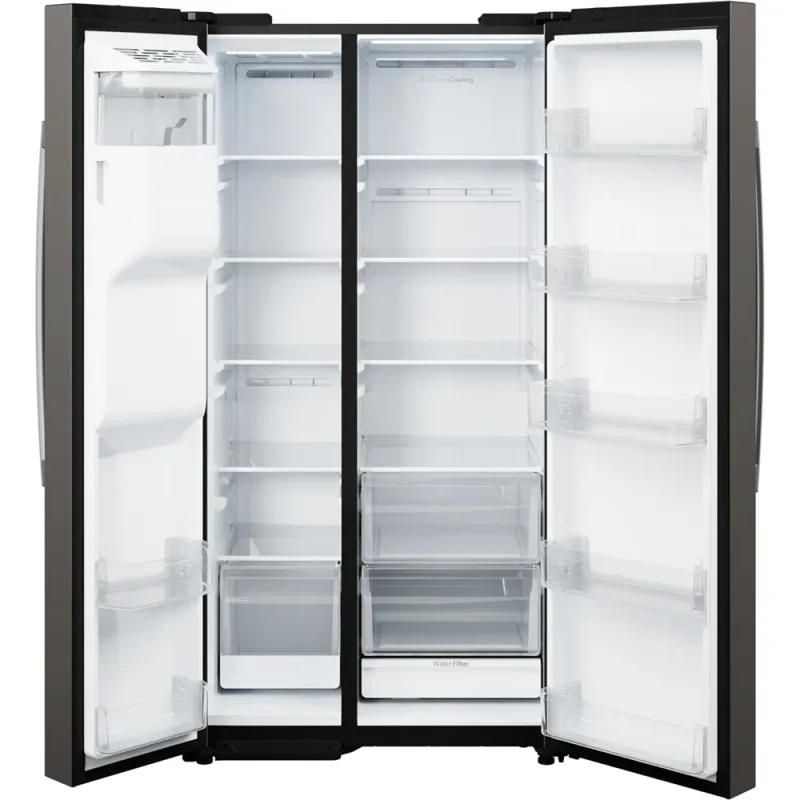 27,9 CuFt Side-by-Side-Kühlschrank in Slate