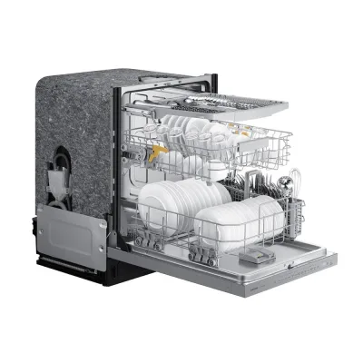 46 dBA Bespoke Smart Dishwasher with  StormWash™ - White Glass