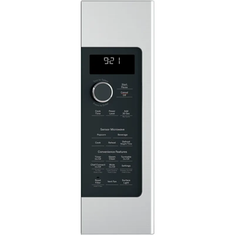2.1 CuFt 1000 Wattage Over-the-Range Microwave in Stainless Steel