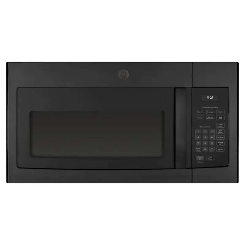 1.6 Cu-Ft 1000 Watt Over-The-Range Microwave in Black