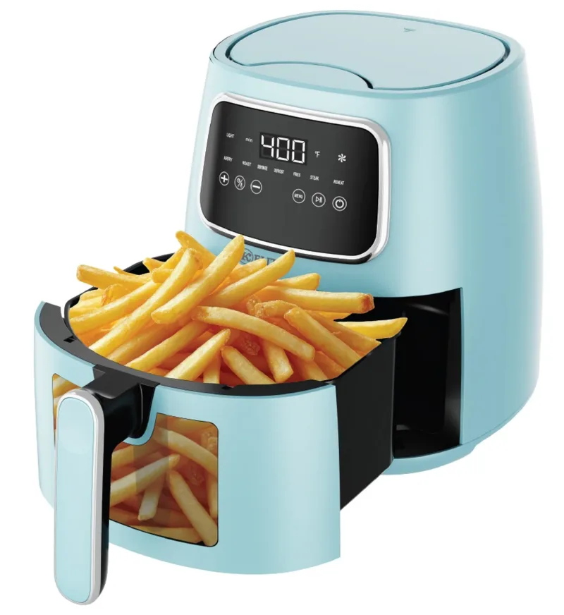 Fritadeira de ar Kitchen Elite 5,5 Quart Blue