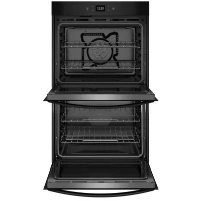 8,6 cu ft dobbeltvægget ovn med airfryer ved tilslutning