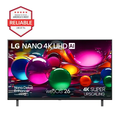 Smart TV NU70 AI 4K UHD Nano da 43"