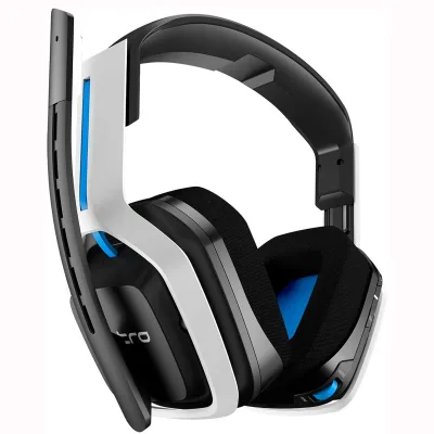 Astro A20 Wireless Gaming Headset Gen 2 em Azul e Branco
