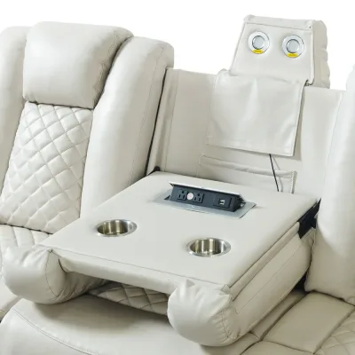 Carlo recliner-sofa og -loveseat - Oyster