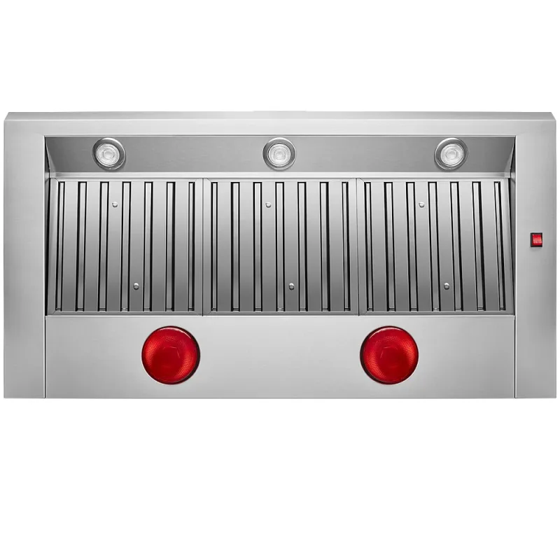 Hotte murale de style professionnel 48 po classe moteur