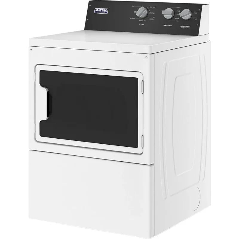 7,4 cu. ft. weißer Elektro-Trockner mit IntelliDry® Sensor