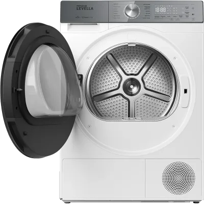 4.5 CuFt Front Load White Dryer