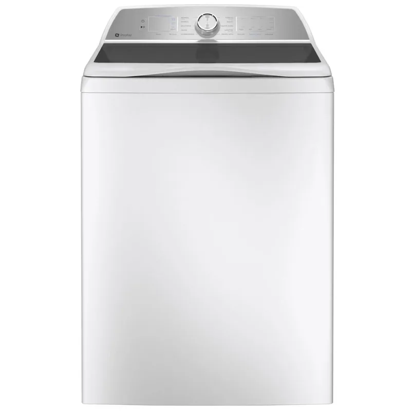 Biała pralka 5,0 CuFt z technologią Smarter Wash i FlexDispense™