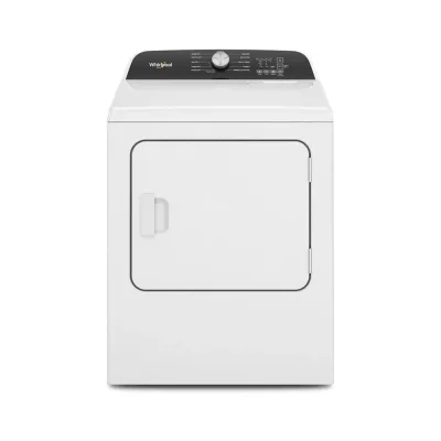 7.0 CuFt lange afvoer witte elektrische droger