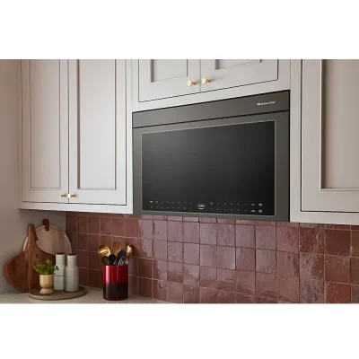 Microwave Oven Multifungsi Over-the-Range 30" dengan Warna Black Ore