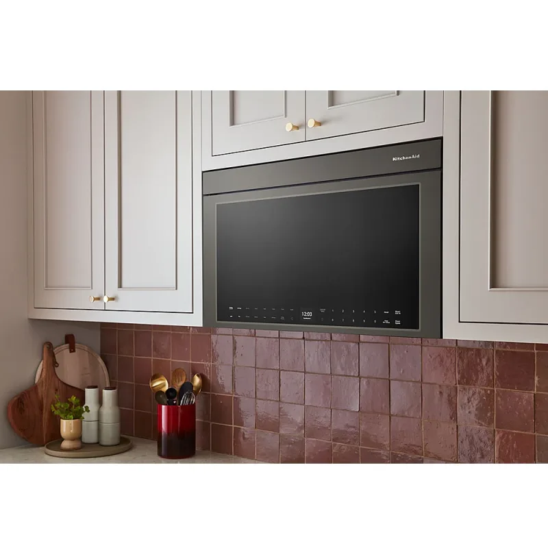 Microwave Oven Multifungsi Over-the-Range 30" dengan Warna Black Ore