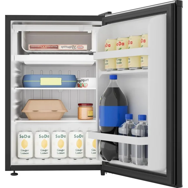 Mini frigo compatto da 2,5 CuFt in nero