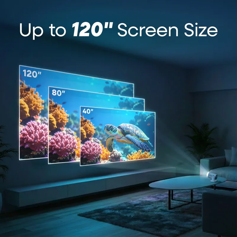 Element 140 lumen 720P HD mini-smartprojektor