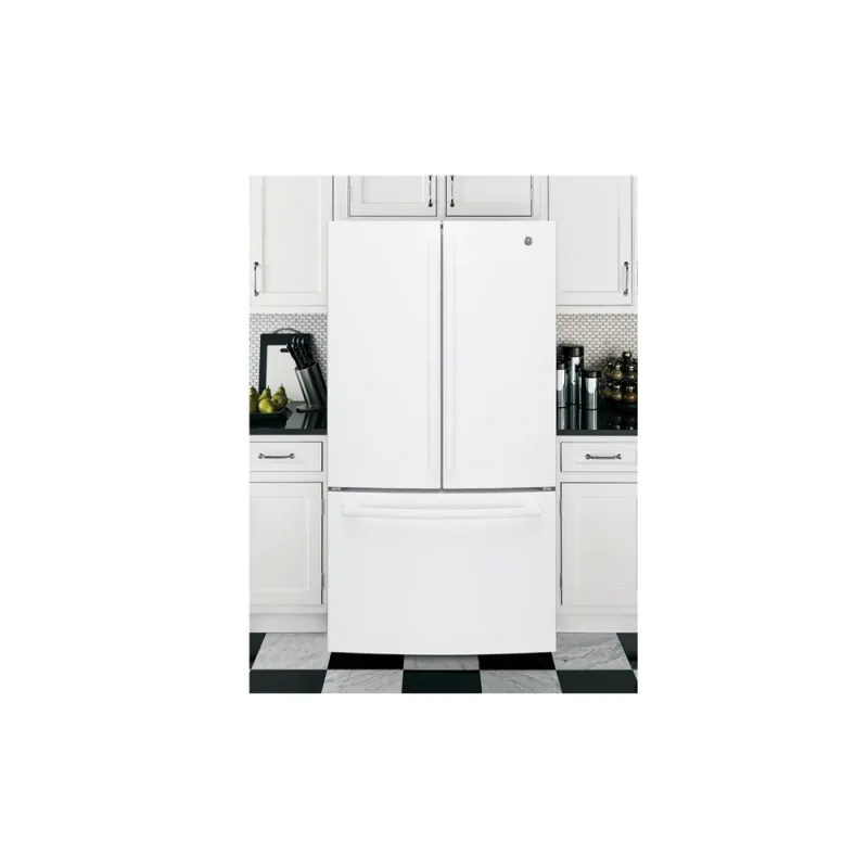 Frigorífico French Door de fondo inferior de 27,0 pies cúbicos - Blanco