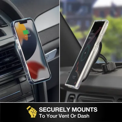 Scosche MagicMount Pro Charge5 instrumentbräda/ventilationsgaller