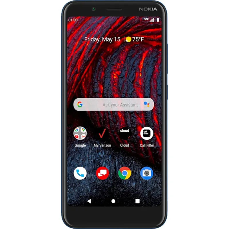 6.3" 2V Tella 16GB 2G RAM Unlocked Navy Blue Smartphone