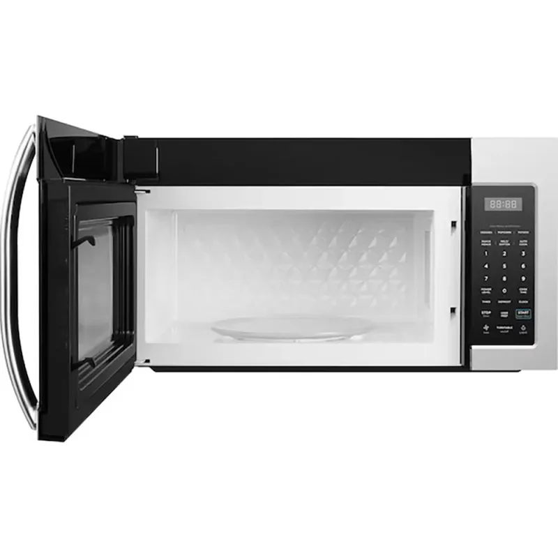 1.7 CuFt 1000 Wattage Over-the-Range Microwave in Stainless Steel