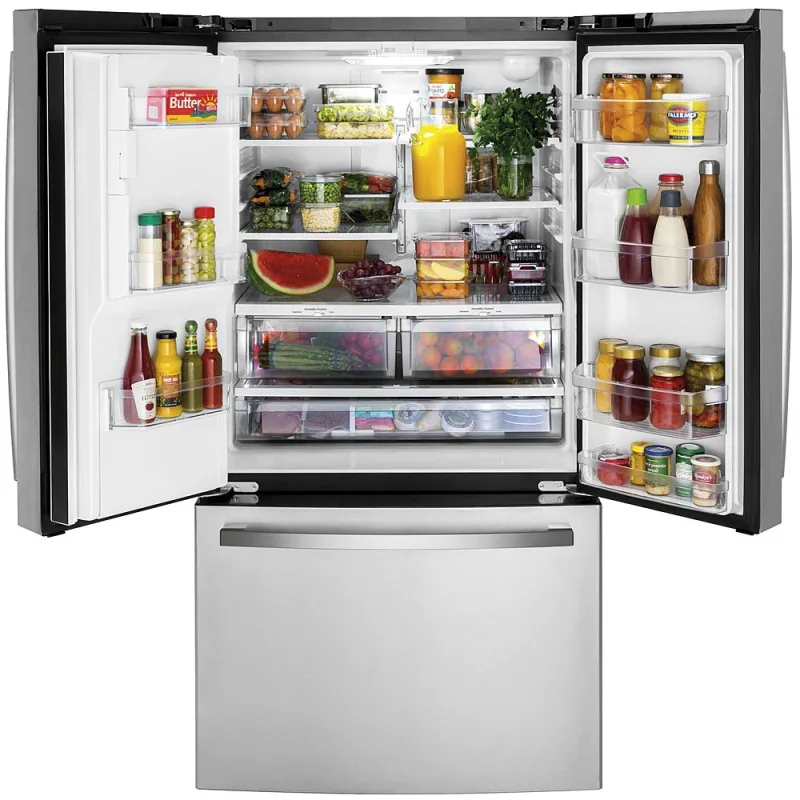 20.6 CuFt Counter-Depth Smart French-Door Refrigerator in Fingerprint Resistant Stainless Steel