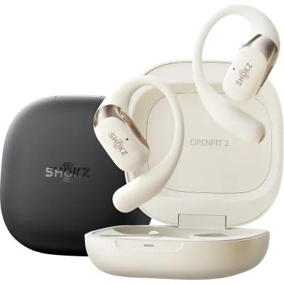 Auriculares inalámbricos OpenFit 2 True Wireless en color beige