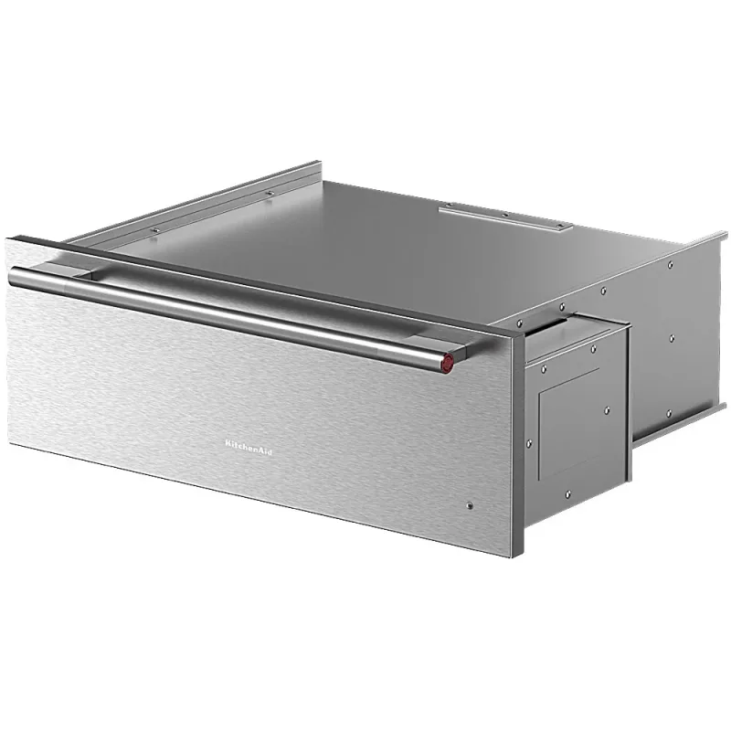 Gaveta de aquecimento de encastre com cozedura lenta de 27" - PrintShield Stainless
