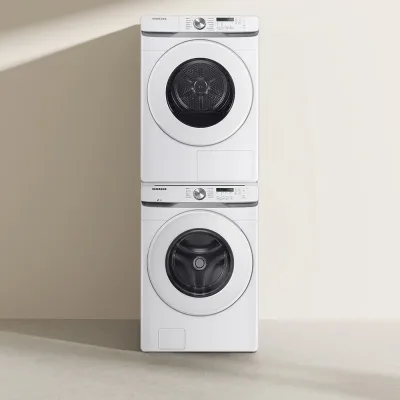 7,5 CuFt Smart Ventless Weißer Elektro-Trockner mit Sensor Dry