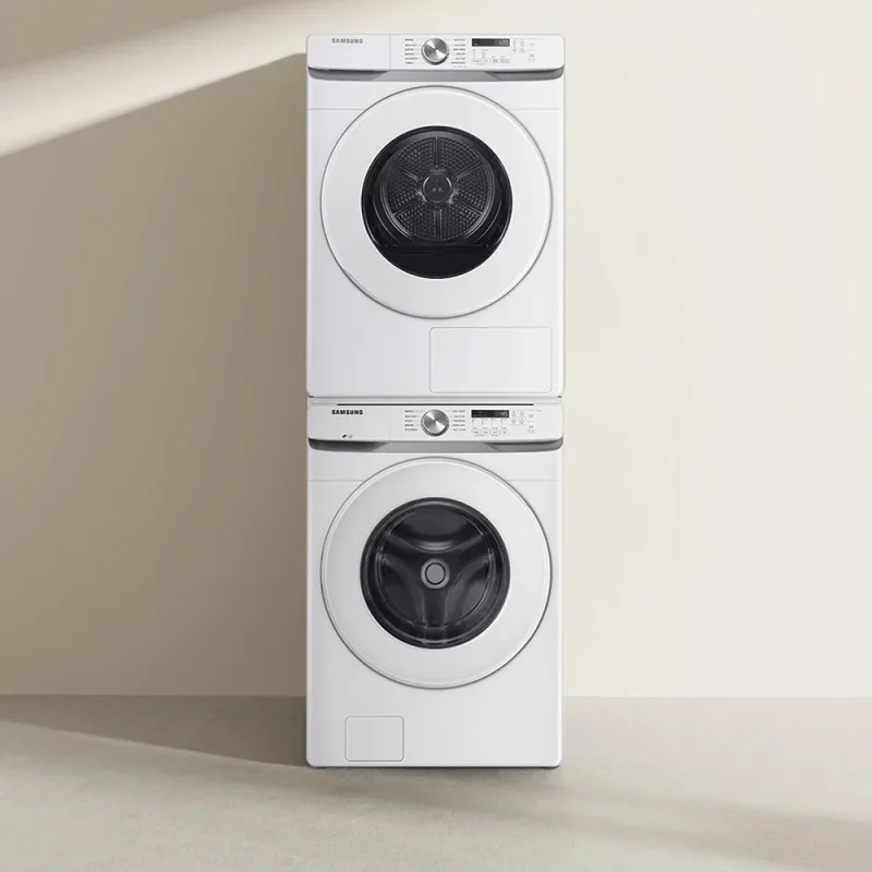 7,5 CuFt Smart Ventless Weißer Elektro-Trockner mit Sensor Dry