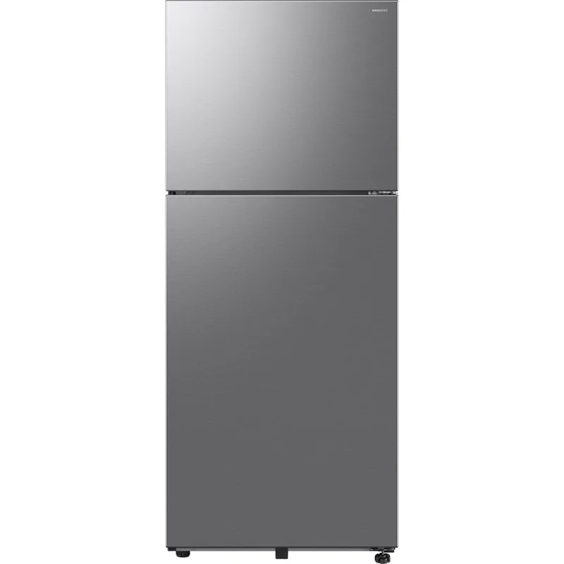 18 cu ft køleskab med topfryser - Rustfrit stål