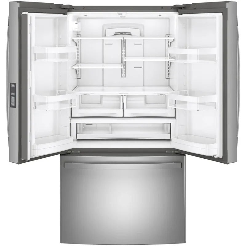 Frigorífico French Door de 28,7 pies cúbicos en acero inoxidable con evaporadores TwinChill™