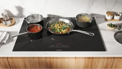 30" Electric Cooktop - Black