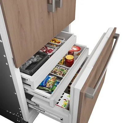 Benchmark® 20.1 Cu. Ft. 36'' Wide Built-in Refrigerator with Softclose® Flat Hinges — Panel-Ready