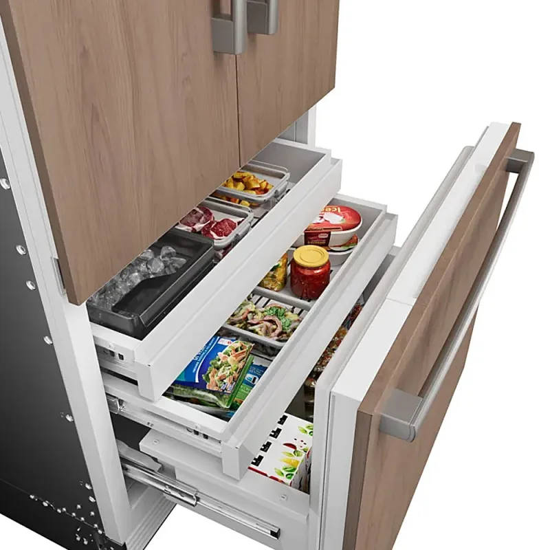 Benchmark® 20.1 Cu. Ft. 36'' Wide Built-in Refrigerator with Softclose® Flat Hinges — Panel-Ready