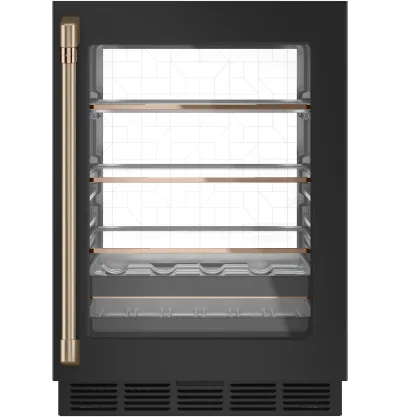 Wine/Beverage Center 1 Piece Handle Kit - Brushed Bronze