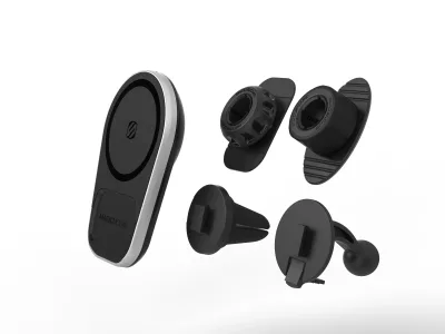 Scosche MagicMount Pro Charge5 instrumentbräda/ventilationsgaller