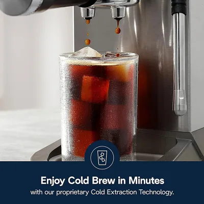 Dedica Duo Espresso Machine — Metal