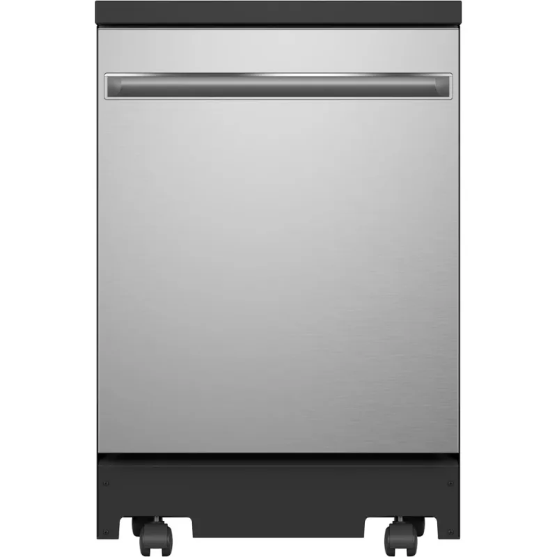 Lavavajillas portátil ENERGY STAR® de 24 pulgadas con interior de acero inoxidable y ciclo de desinfección