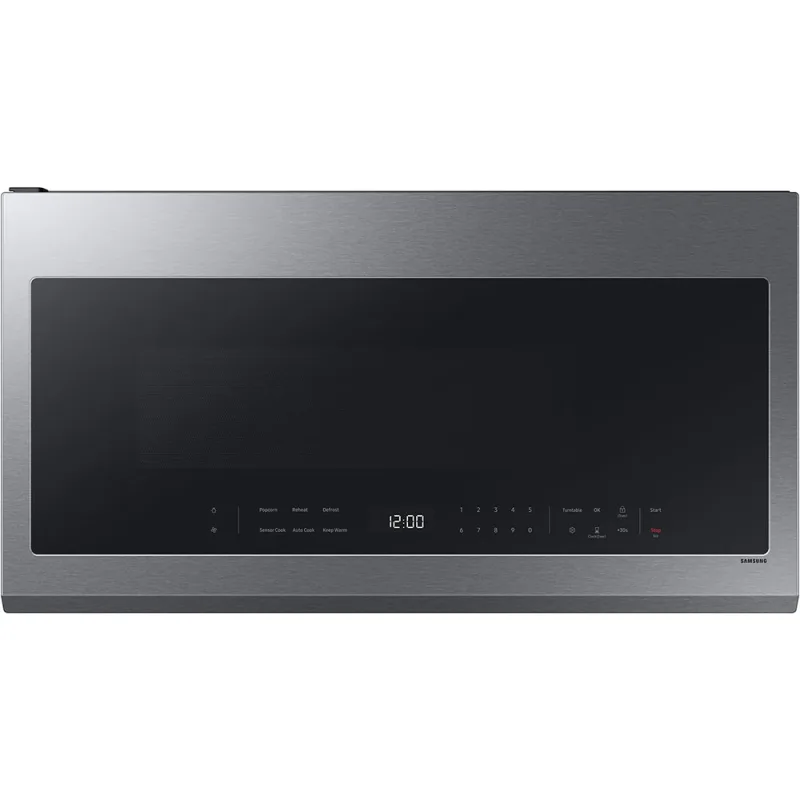 2.1 CuFt Smart 1000W Over-the-Range Microwave in Stainless Steel with Auto Connectivity & SmartThings Cooking