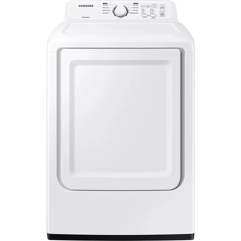 7,2 CuFt witte elektrische droger met Sensor Dry