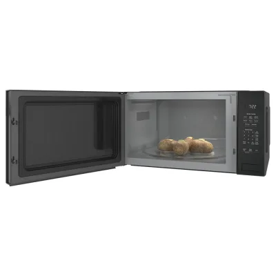 Microonde da incasso con sensore da 2,2 CuFt e 1100 Watt in grigio