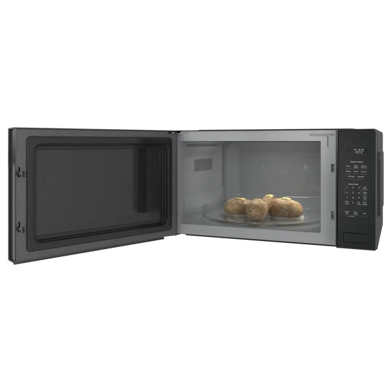 Microonde da incasso con sensore da 2,2 CuFt e 1100 Watt in grigio