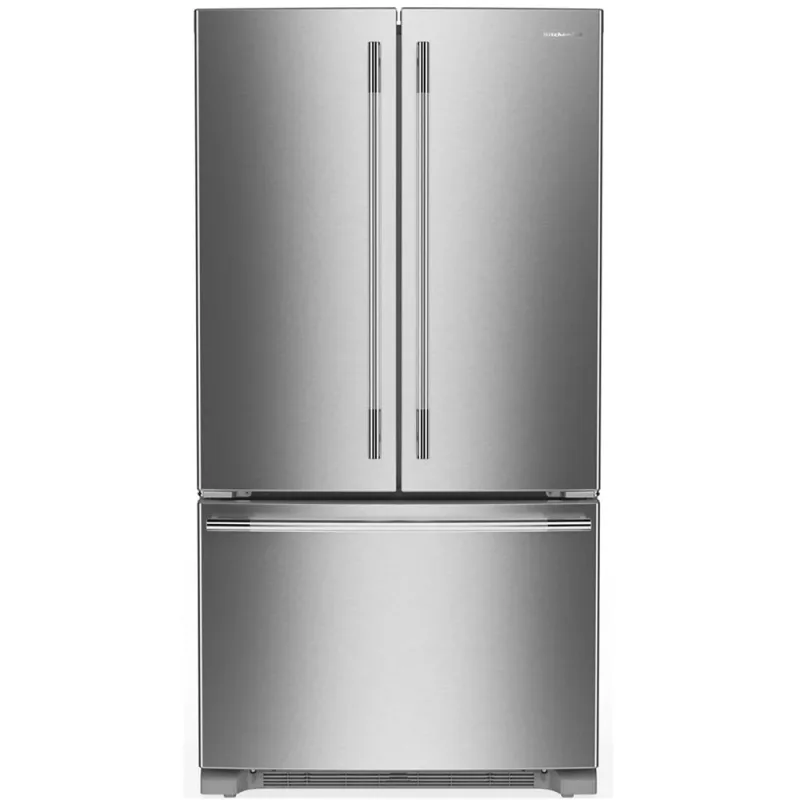 20 Cu. Ft. 36" Wide Counter-Depth French Door Refrigerator with Interior Dispenser