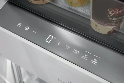 19 CuFt Built-In Stainless Steel Single-Door Freezer