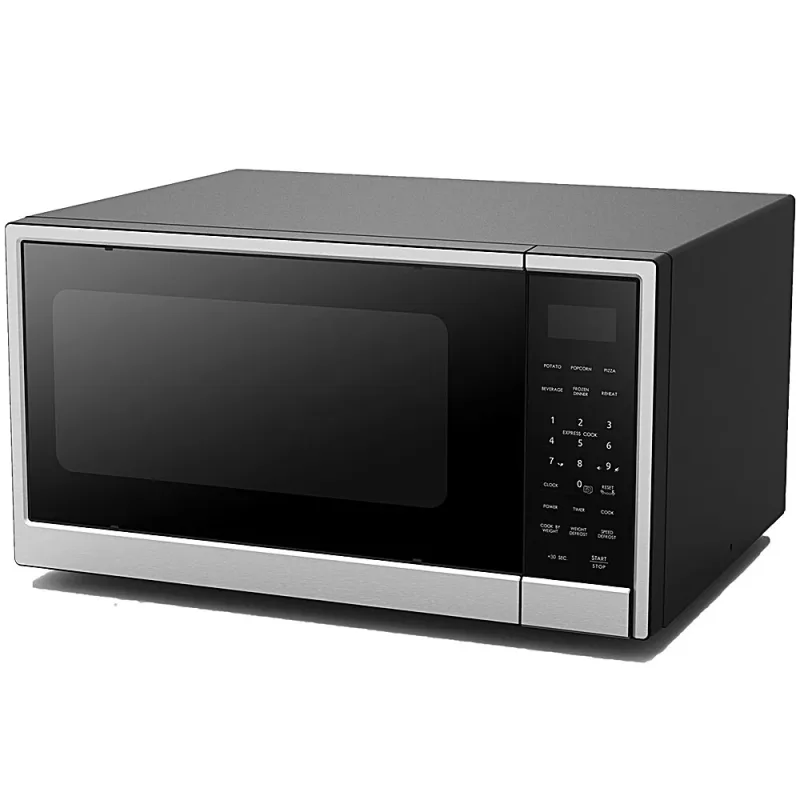 1.2 Cu. Ft. 1000 W Countertop Microwave - Stainless Steel
