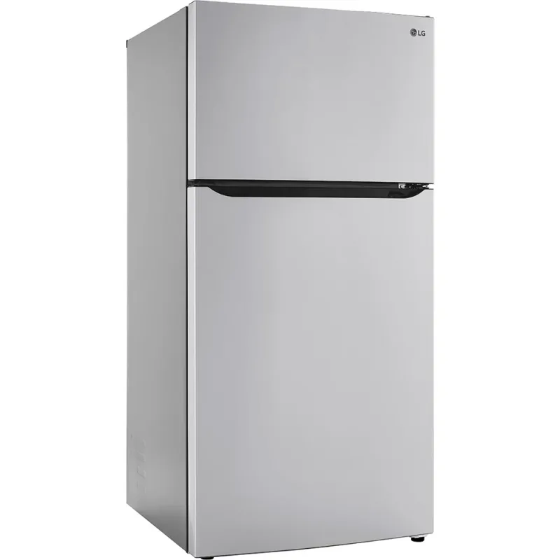 20.0 CuFt Top-Mount Refrigerator in Stainless Steel with Premium LED Refrigerator Lights