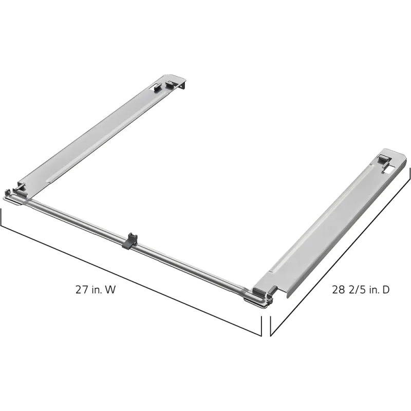 Kit de apilamiento para lavadora de carga frontal de 27''
