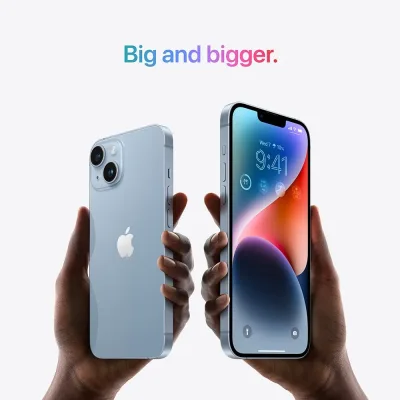 6.1" iPhone 14 128GB 심프리 미드나이트 스마트폰 - 중고